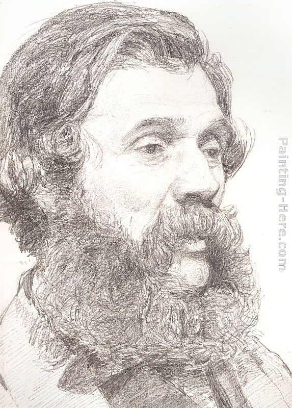 Portrait of William Moore, Jr. painting - Albert Joseph Moore Portrait of William Moore, Jr. art painting